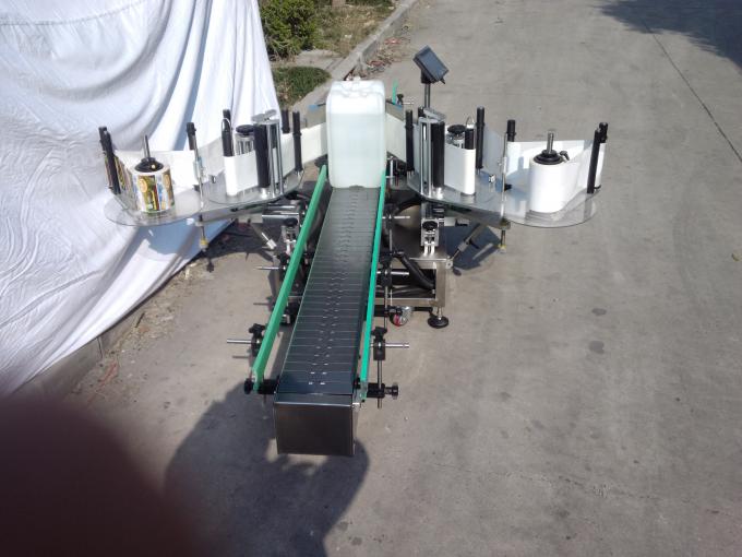 ചെറിയ പെൻസിലിൻ ബോട്ടിൽ ലേബൽ സ്റ്റിക്കറിനായി ഇഷ്‌ടാനുസൃതമാക്കിയ ഓട്ടോമാറ്റിക് വിയൽ ലേബലിംഗ് മെഷീൻ