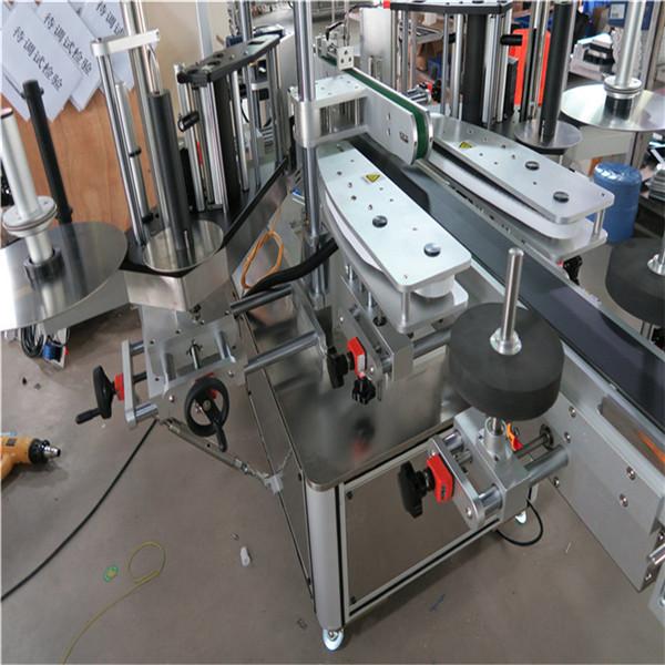 ഷാംപൂ കോസ്മെറ്റിക് ബോട്ടിൽ സ്റ്റിക്കർ ലേബലിംഗ് മെഷീൻ 30-100 മിമി കണ്ടെയ്നർ നീളം