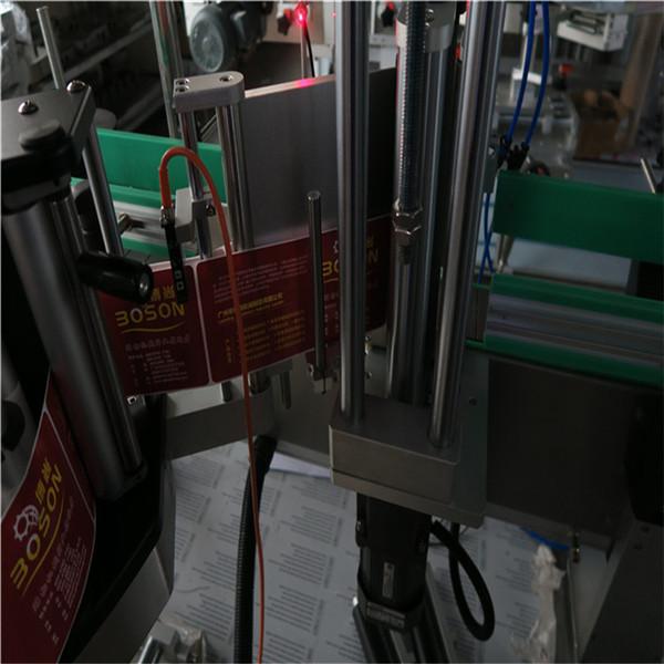 വൺ സൈഡ് ഓവൽ ബോട്ടിൽ ലേബലിംഗ് മെഷീൻ ആപ്ലിക്കേറ്റർ, സെൽഫ് പശ സ്റ്റിക്കർ ലേബലിംഗ് മെഷീൻ