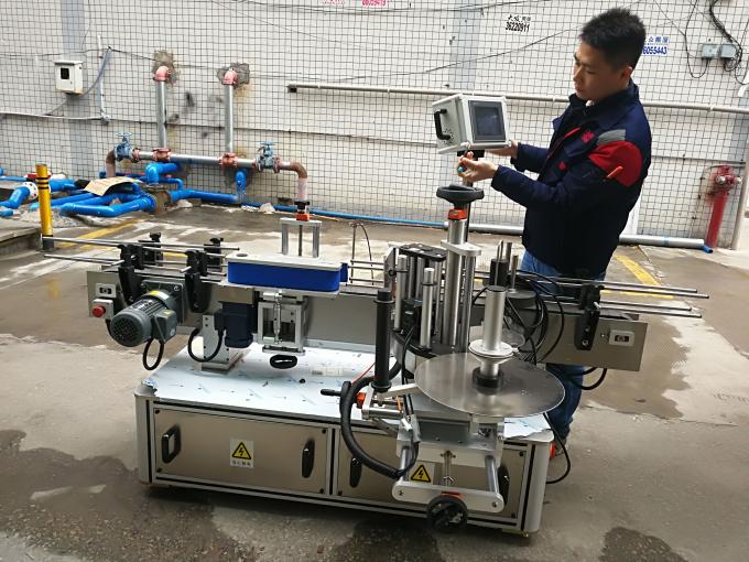 പൂർണ്ണ ഓട്ടോമാറ്റിക് റ ound ണ്ട് ബോട്ടിൽ സ്റ്റിക്കർ ലേബലിംഗ് മെഷീൻ (ബെൽറ്റ് തരം)