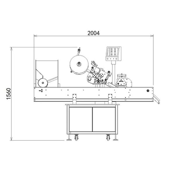 ചെറിയ കുപ്പിക്ക് ഹൈ സ്പീഡ് ഫുൾ ഓട്ടോമാറ്റിക് വിയൽ ലേബലിംഗ് മെഷീൻ