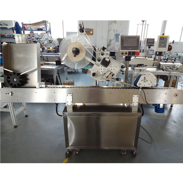 പി‌എൽ‌സി കൺ‌ട്രോൾ എക്കണോമി മിനി ബോട്ടിലിനുള്ള ഓട്ടോമാറ്റിക് വിയൽ തിരശ്ചീന ലേബലിംഗ് മെഷീൻ