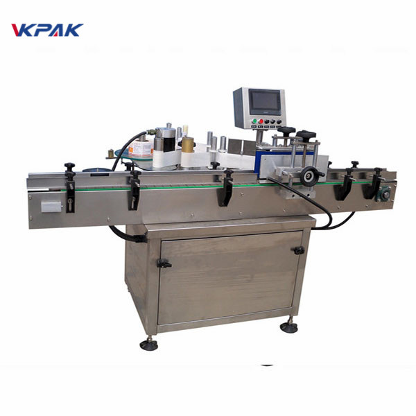 SUS304 സെർവോ മോട്ടോർ ഓട്ടോമാറ്റിക് റ ound ണ്ട് ബോട്ടിൽ ലേബലിംഗ് മെഷീൻ പി‌എൽ‌സി നിയന്ത്രണം