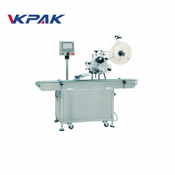 ഐസ് ബ്രിക്ക് ടോപ്പ് സൈഡിനായുള്ള സ്വയം പശ ലേബലിംഗ് മെഷീൻ