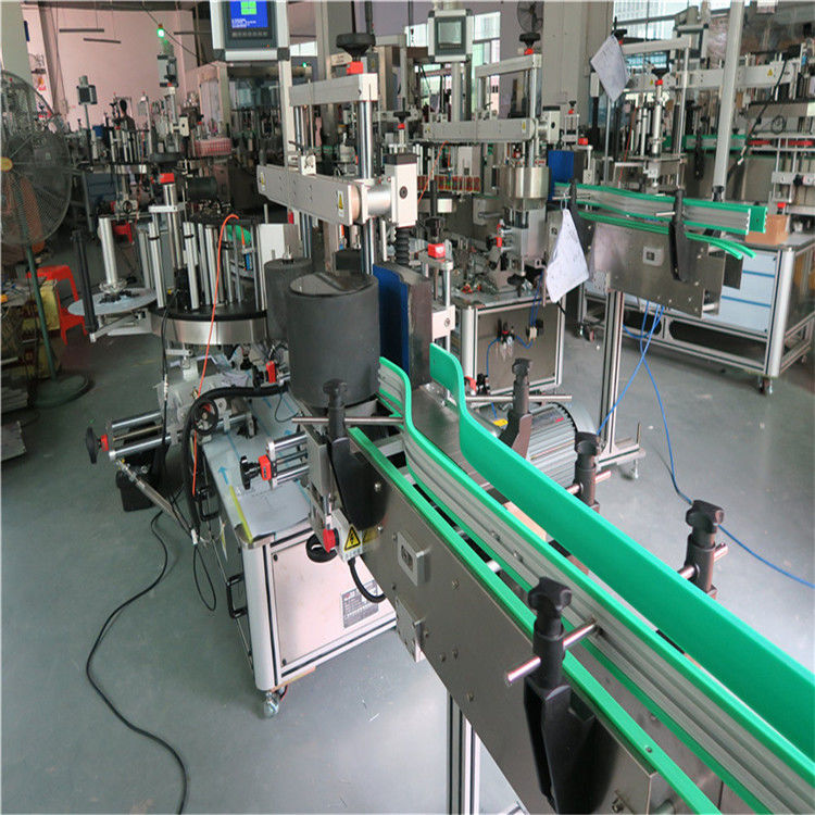 ചൈന ഡബിൾ സൈഡ് സെൽഫ് പശ സ്റ്റിക്കർ ബോട്ടിൽ ലേബലിംഗ് മെഷീൻ 190 എംഎം ഉയരം മാക്സ് വിതരണക്കാരൻ