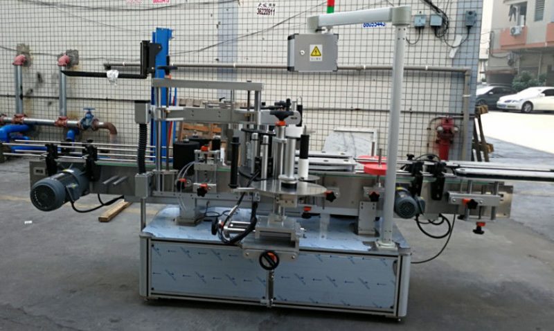 ചൈന ഡബിൾ സൈഡ് സ്റ്റിക്കർ എലിപ്‌റ്റിക്കൽ ഓവൽ ബോട്ടിൽ ഓട്ടോമാറ്റിക് ലേബലിംഗ് മെഷീൻ 1200W വിതരണക്കാരൻ